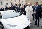 Pope Francis's Lamborghini Huracán is sold