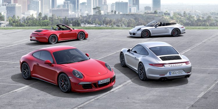 The new Porsche 911 Carrera GTS models. Photo by Porsche AG
