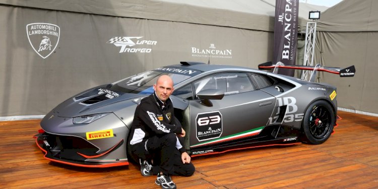 Giorgio Sanna named Head of Lamborghini Motorsport. Photo by Automobili Lamborghini