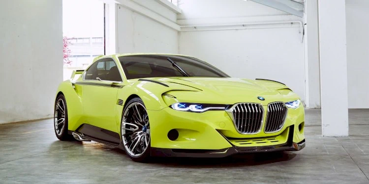 The BMW 3.0 CSL Hommage. Photo by BMW Group