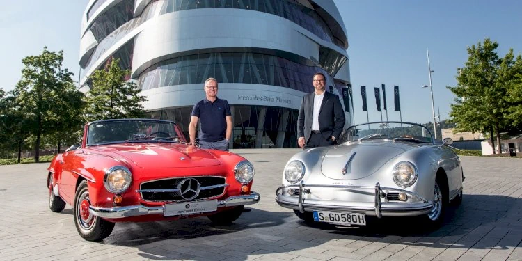 Porsche and Mercedes-Benz in unique partnership. Photo by Mercedes-Benz Daimler AG