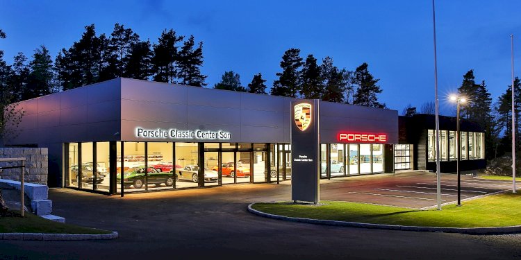 New Porsche Classic Centre in Norway. Photo by Porsche AG