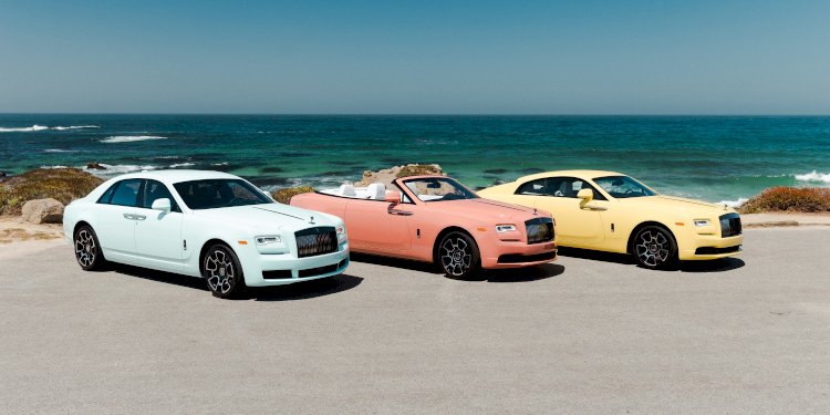 Rolls-Royce drop an explosion of color. Photo by Rolls-Royce Motor Cars
