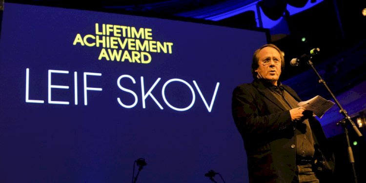 Lifetime Achievement Award goes to Leif Skov. Photo by Andre van der Veen
