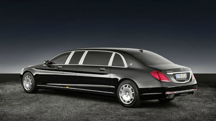 The Mercedes-Maybach S 600 Pullman. Photo by Mercedes-Maybach