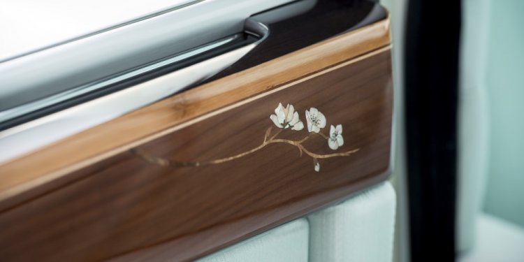 The Rolls-Royce Serenity Interior Details