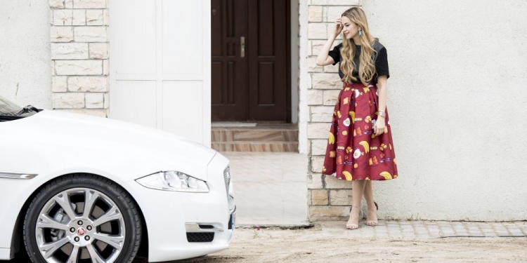 Jaguar Fashion pushing boundaries in the Middle East. Photo by Jaguar Land Rover