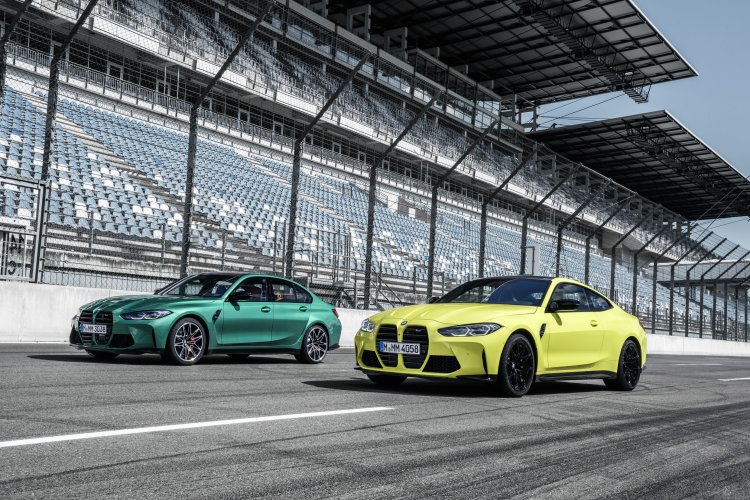 The new BMW M3 and M4. Photo by BMW Group