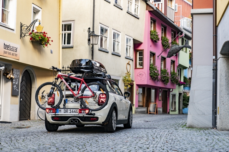 Exploring Lake Constance in the MINI Cooper S. Photo by BMW Group