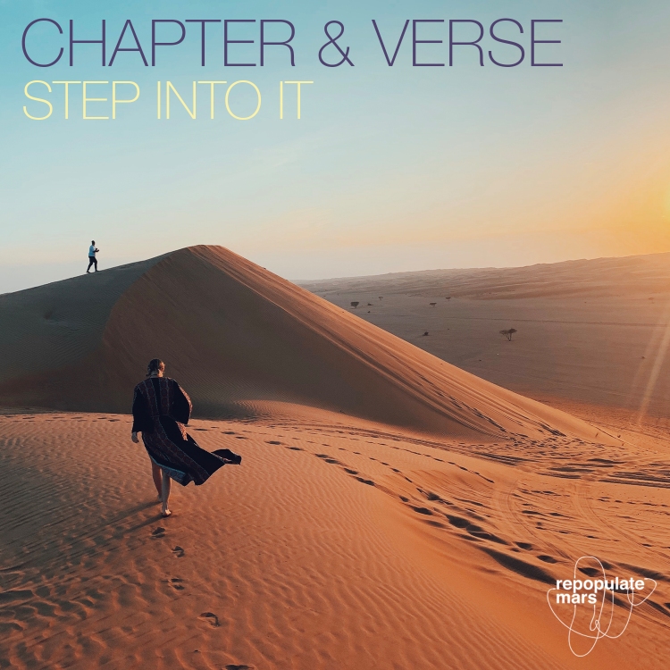 Step Into It by Chapter & Verse. Art by Repopulate Mars