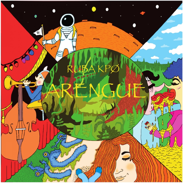 Arengue EP by Ruba KPØ. Art by RKRS Recordings