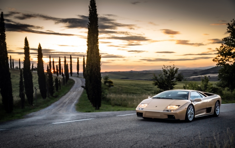 30th Anniversary of Lamborghini Diablo. Photo by Automobili Lamborghini S.p.A.