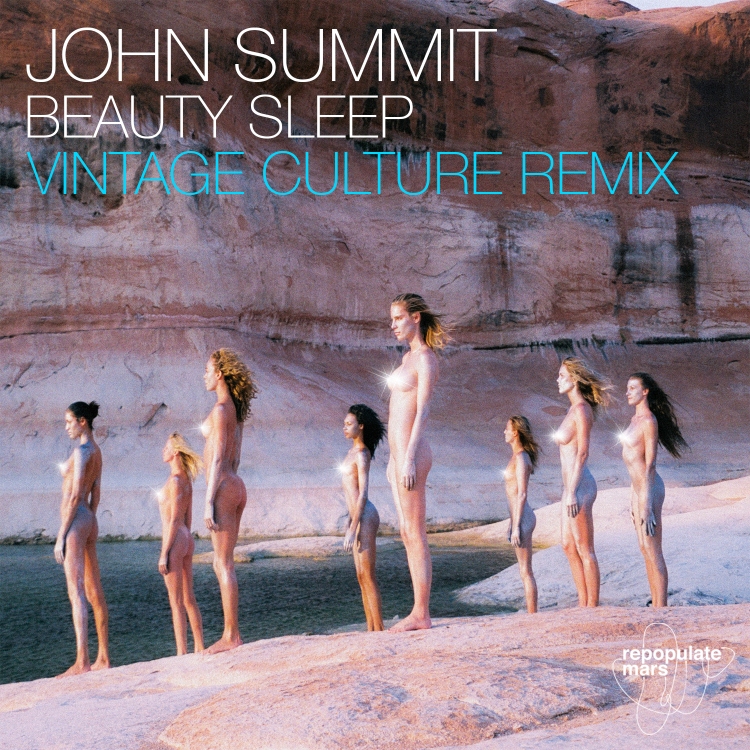 Beauty Sleep (Vintage Culture Remix) by John Summit. Art by Repopulate Mars