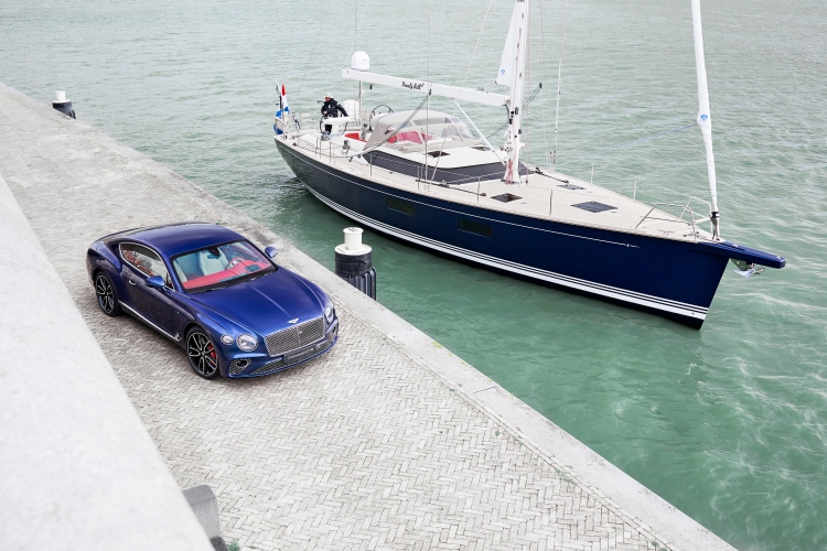 Contest Yachts collaborates with Bentley Motors. Photo by Bentley Motors