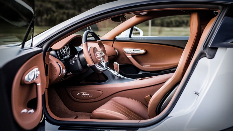 The Bugatti Chiron Super Sport Interior