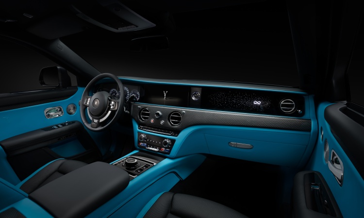 The Rolls-Royce Black Badge Ghost Interior