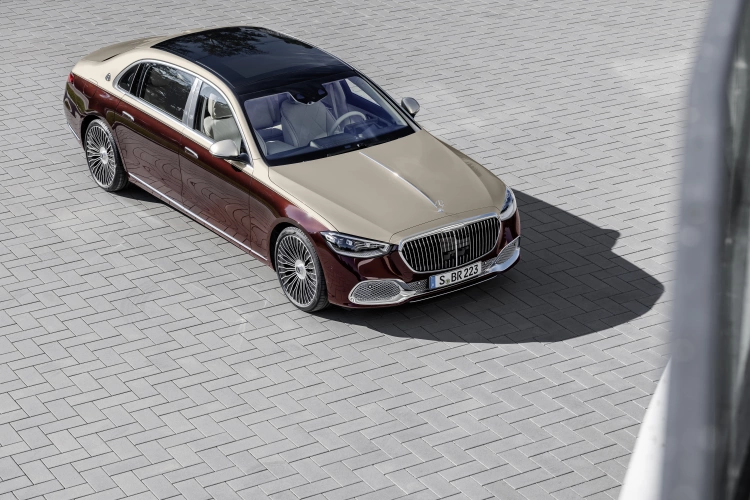 The new Mercedes-Maybach S-Class. Photo by Mercedes-Maybach
