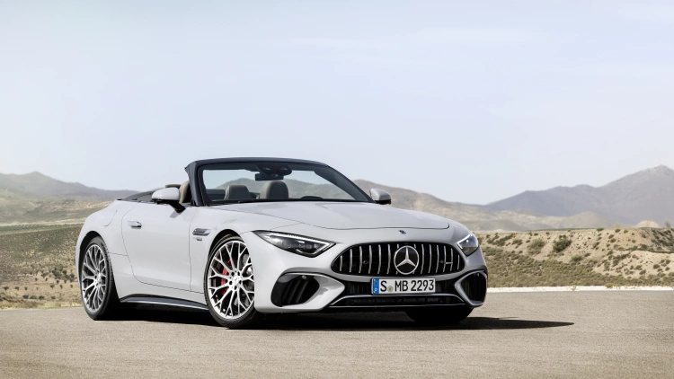 The new Mercedes-AMG SL. Photo by Mercedes-Benz AG
