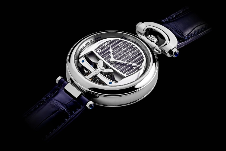 The Rolls-Royce Boat Tail Timepiece by Bovet 1822. Photo by Rolls-Royce/Bovet 1822