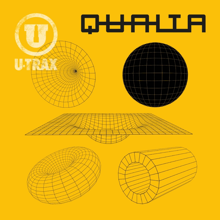 Qualia EP by Qualia. Art by U-TRAX