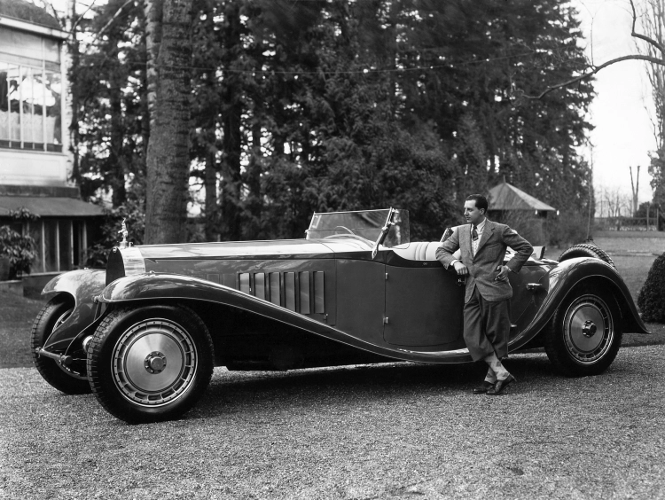 Jean Bugatti and the massinve Bugatti Type 41 Royale
