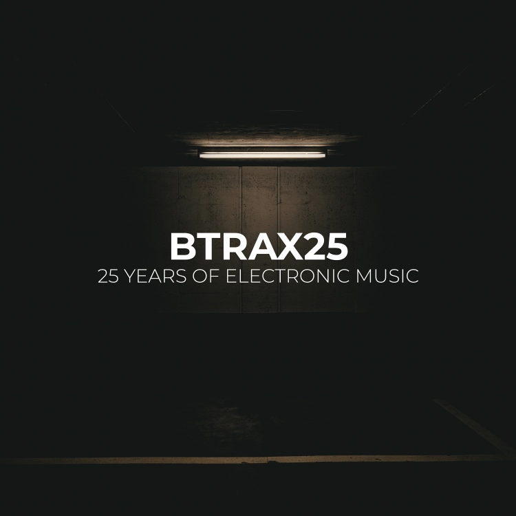 BTRAX Records presents 25 Years of Electronic Music. Art by BTRAX Records