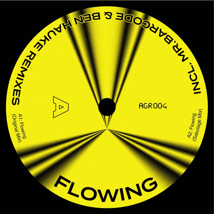 Flowing by David Agrella. Art by Agrellomatica Records